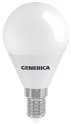 Лампа светодиодная G45 шар 8Вт 230В 4000К E14 GENERICA2