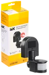 Motion Sensor DD 008 black, max. loading 1100W, observation angle 180 degree, range 12m, IP44, IEK3