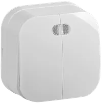 VC20-2-1-XB Double-button switch with indicator 10A open installation GLORY (white) IEK