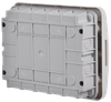 TEKFOR Корпус пластиковый ЩРВ-П-12 IP41 белая дверь IEK4