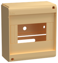 UNION Mini Корпус пластиковый КМПн-6 IP20 без двери сосна IEK