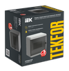 TEKFOR Mini Корпус пластиковый КМПн-6 IP41 белый IEK1