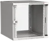 ITK Шкаф настенный LINEA WE 9U 550х350мм дверь стекло серый0