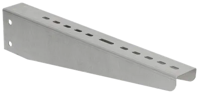 Системы подвесов для металлических лотков предназначены для монтажа металлических лотков (прокатных или проволочных) по элементам здания (потолок, стены, пол).

Кронштейн служит для крепления лотка к профилю перфорированному.