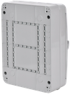 TEKFOR Корпус пластиковый КМПн-24 IP65 серая непрозрачная дверь IEK3