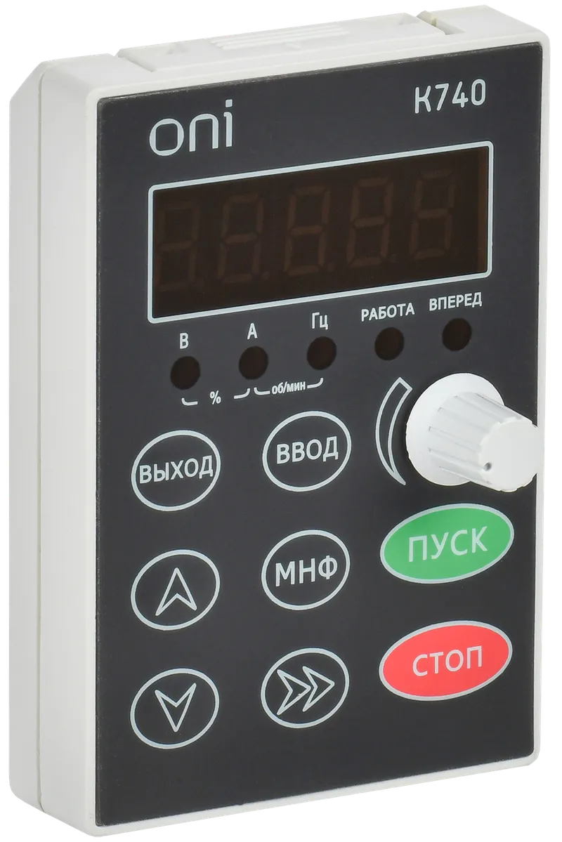 Пульт LCD типоразмер 2 для К740 ONI
