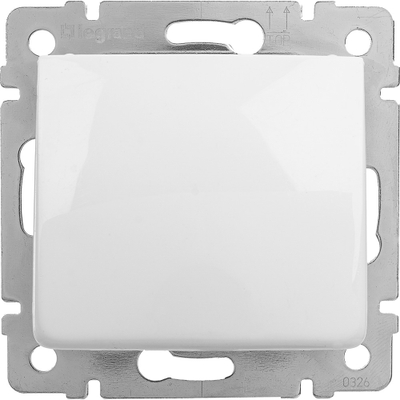 VALENA Вывод кабеля белый