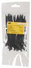 Clamp 3,6x100mm nylon black (100pcs.) IEK1