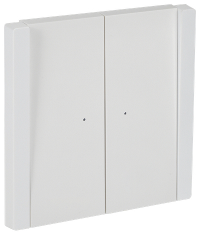 FORTE&PIANO Выключатель 2-клавишный проходной с индикацией 10А FP208 белый IEK