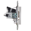 SKANDY Розетка компьютерная RJ45 кат.5E SK-K01W арктический белый IEK4