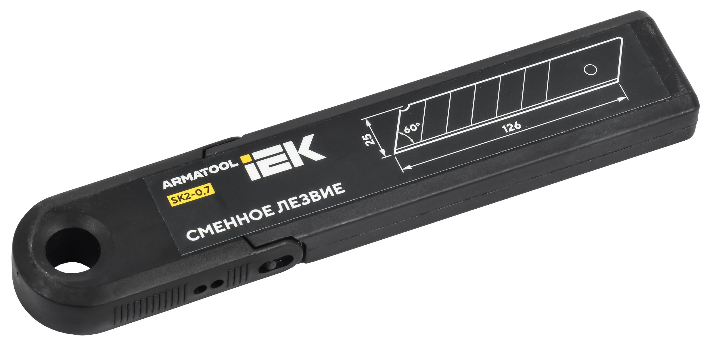 ARMATOOL Сменное лезвие 60 градусов 25х126мм SK2 набор 10шт IEK (TNC72D-NL-25-126)