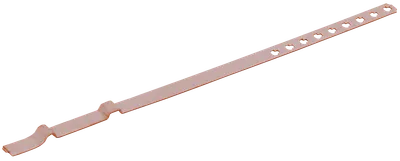 Держатель проводника круглого 8 мм для водосточной трубы 80 – 120 мм товарного знака IEK используется для закрепления прутка токоотводов системы молниезащиты на водосточной трубе. Выполнен в виде хомута.