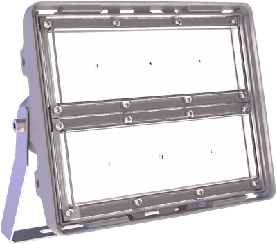 Светильник L-pixel 1/banner/50/Г60/750(R5)/05/MT-KM/I2-C1/220AC IP66 RAL7035 LEDEL
