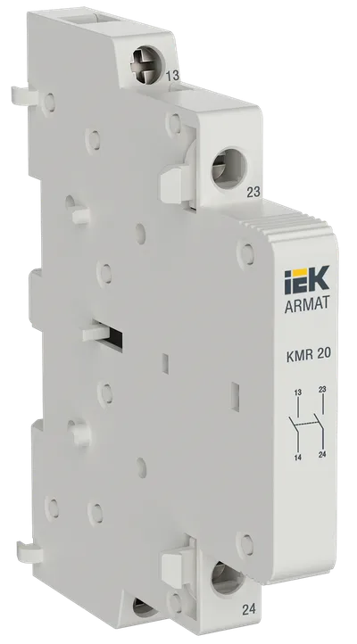 ARMAT Auxiliary contact for KMR 2NO IEK