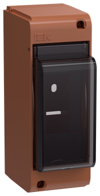 UNION Mini Корпус пластиковый КМПн-2 IP30 дуб IEK