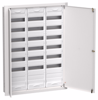 TITAN 5 Корпус металлический ЩРв-252 (3х84) 1130х885х130мм IP31 белый (две двери) IEK