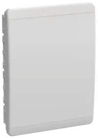 TEKFOR Корпус пластиковый ЩРВ-П-54 IP41 белая дверь IEK