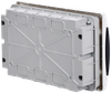 UNION Compact Корпус пластиковый ЩРВ-П-12 IP41 черная прозрачная дверь IEK4
