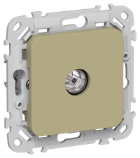 FLITE Розетка TV экранированная проходная тип M РТВм-1-1-2-ФлО оливковый IEK