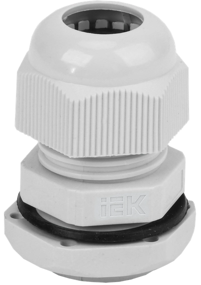 Сальник PG 11 диаметр проводника 7-9мм IP54 IEK (YSA20-10-11-54-K41 ...
