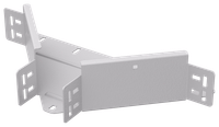 ESCA 7 Отвод Т-образный 80х80-2,0 RAL 9016 IEK