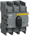 Выключатель-разъединитель модульный ВРМ-2 3P 125А IEK0