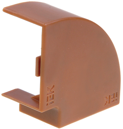 ELECOR Поворот 90град КМП 15х10 дуб (4шт/компл) IEK