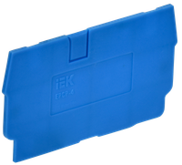 ARMAFIX Заглушка для колодки клеммной CP 4мм2 синяя IEK