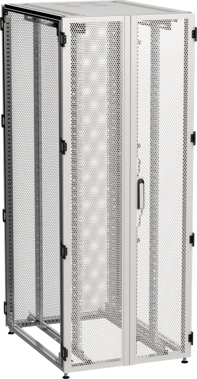 ITK by ZPAS Шкаф серверный 19" 47U 800х1200мм двухстворчатые перфорированные двери серый РФ