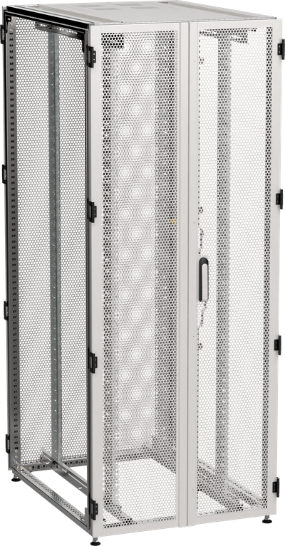 ITK by ZPAS Шкаф серверный 19" 47U 800х1000мм двухстворчатые перфорированные двери серый РФ