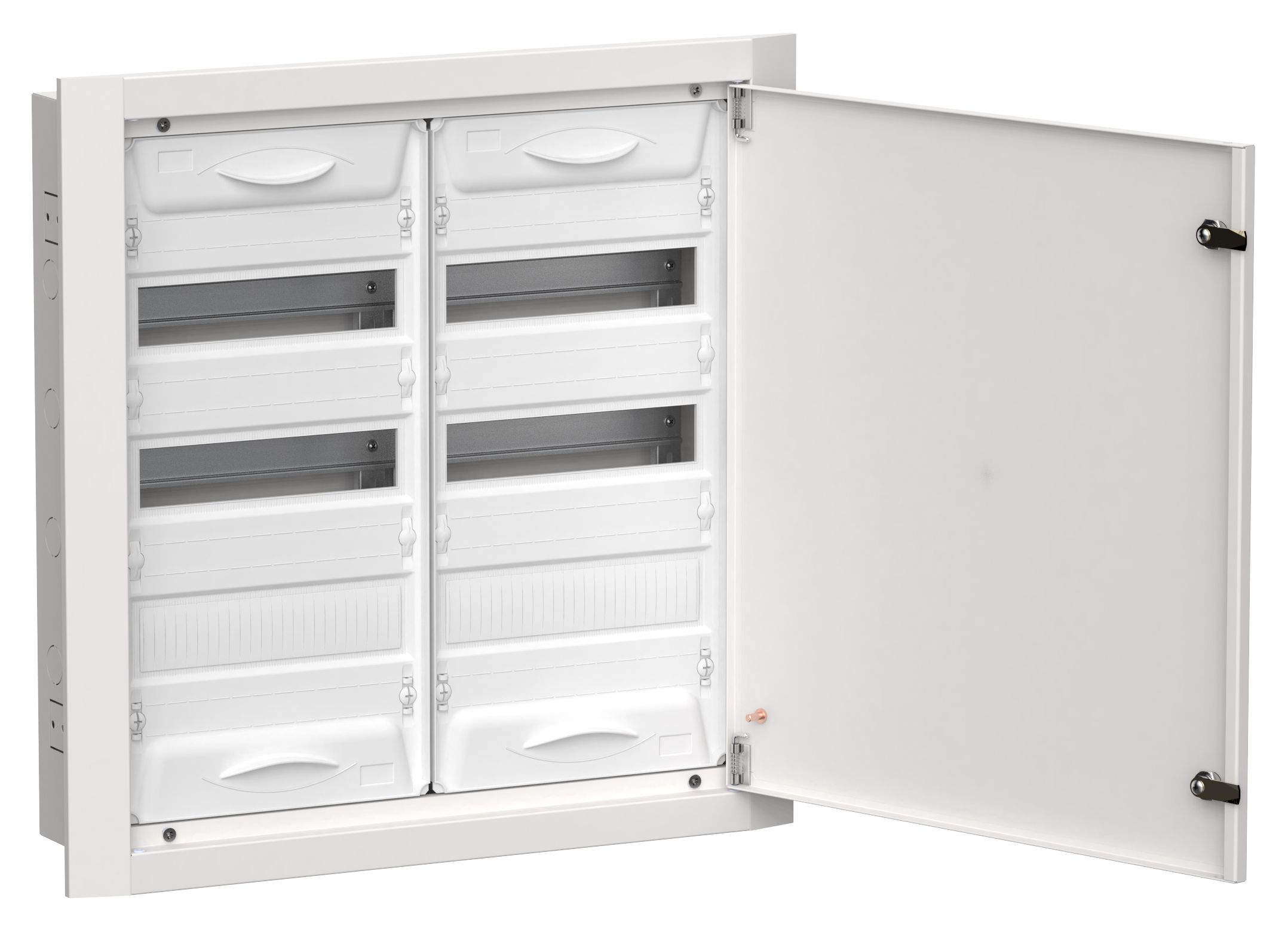 TITAN 5 Корпус металлический ЩРв-72 (2х36) 630х625х130мм IP31 белый (одна дверь) IEK (TI5-50-V-2X036-31)