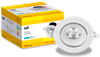 LIGHTING PRO Светильник светодиодный поворотный ДВО 1813 9Вт 4000К IP20 круг белый IEK2