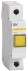 Лампа сигнальная ЛС-47М матрица желтая IEK0