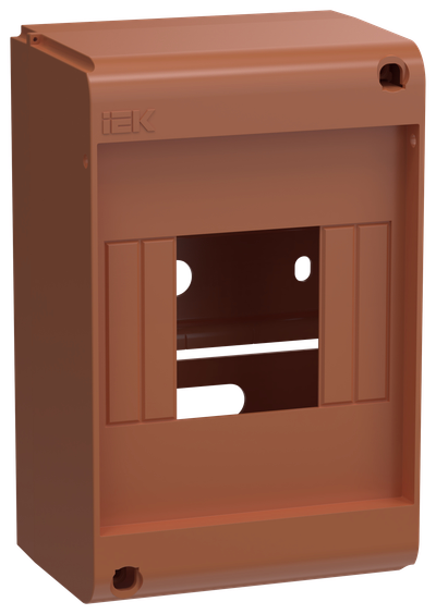 UNION Mini Корпус пластиковый КМПн-4 IP20 без двери дуб IEK