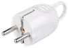 VPu12-01-ST Plug dismountable angled with grounding contact with a ring 16A white0