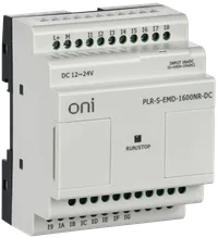 PLR-S ONI logic relay. Expansion module with 16 discrete input channels. Supply voltage 12-24 V DC
