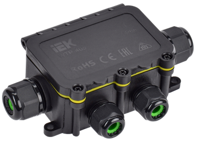 Коробка распределительная герметичная WTP-405 6 вводов IP68 IEK