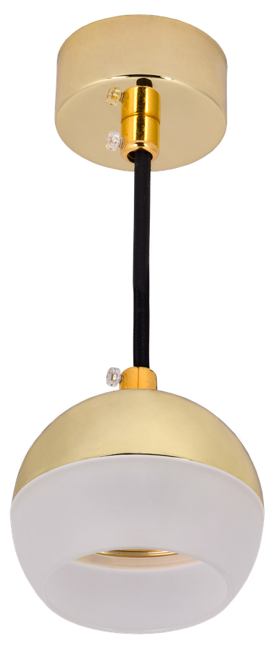 LIGHTING Светильник 4012 подвесной под лампу GX53 золото IEK