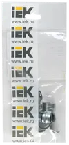 Скоба металлическая однолапковая d=14-15мм (10шт/упак) IEK2