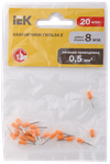 Lugs E0508 0,5mm2 (orange, 20pcs.) IEK1