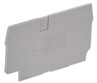ARMAFIX Заглушка для колодки клеммной CP 10мм2 серая IEK
