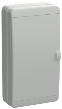 TEKFOR Корпус пластиковый КМПн-36 IP65 серая непрозрачная дверь IEK