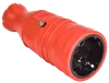 OMEGA Portable socket RBp14-1-0m IP20 rubber red IEK0