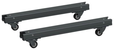 ITK LINEA S Комплект роликов для шкафа шириной 800мм черный