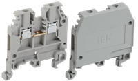 Зажим наборный ЗНИ-2,5мм2 (JXB24А) серый IEK