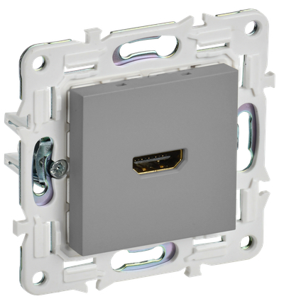 SKANDY Розетка HDMI SK-H01Gr серый IEK