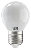 Лампа светодиодная G45 шар матовая 7Вт 230В 4000К E27 серия 360° IEK1