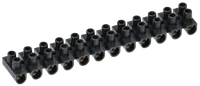 Screw-type terminal clips ZVI-10 2,5-6mm2 12steam IEK black