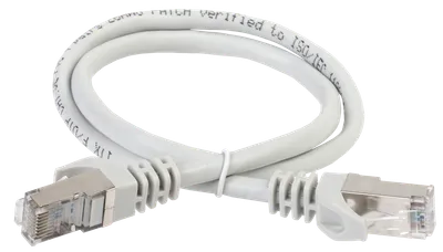 ITK Коммутационный шнур (патч-корд) кат.5E FTP LSZH 3м серый