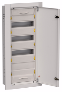 TITAN 5 Корпус металлический ЩРв-48 (1х48) 755х365х130мм IP31 серый (одна дверь) IEK